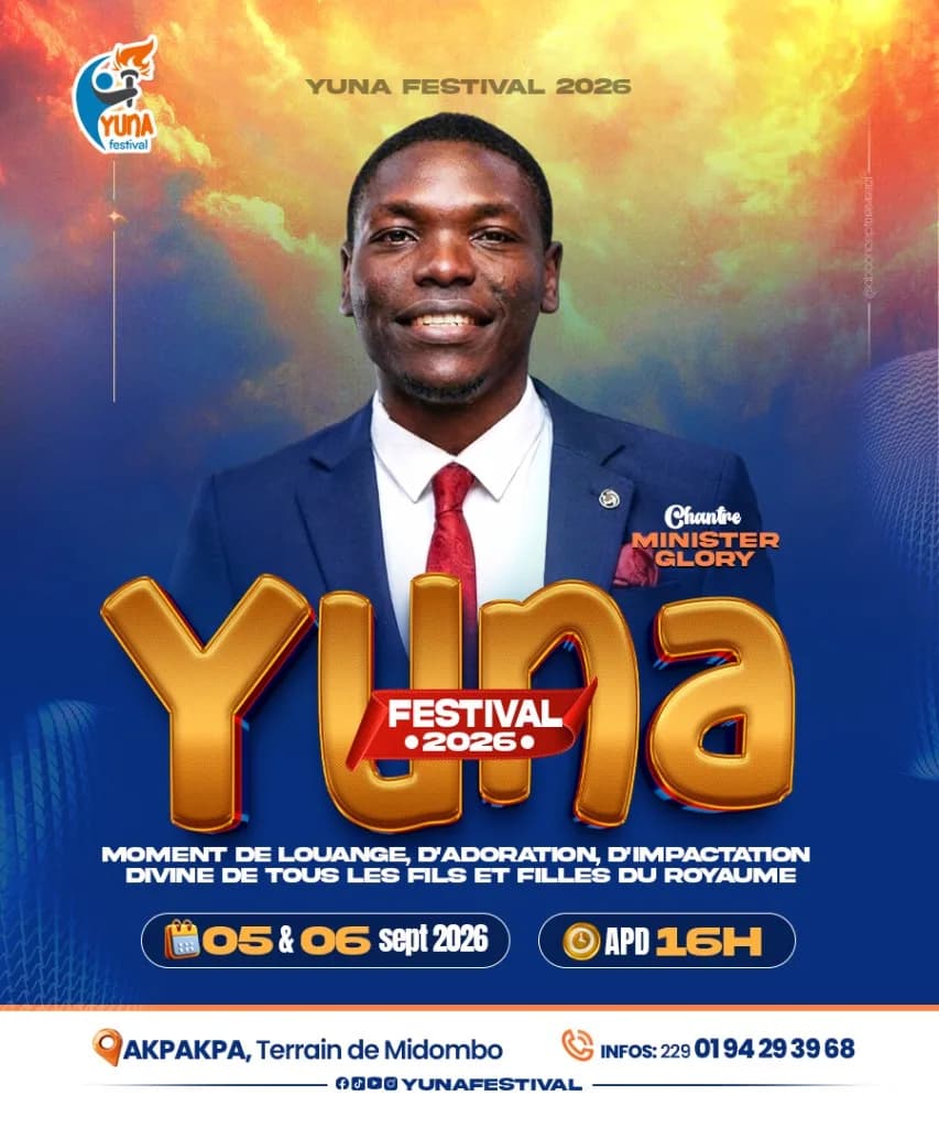 Minister Glory · YUNA Festival 2026